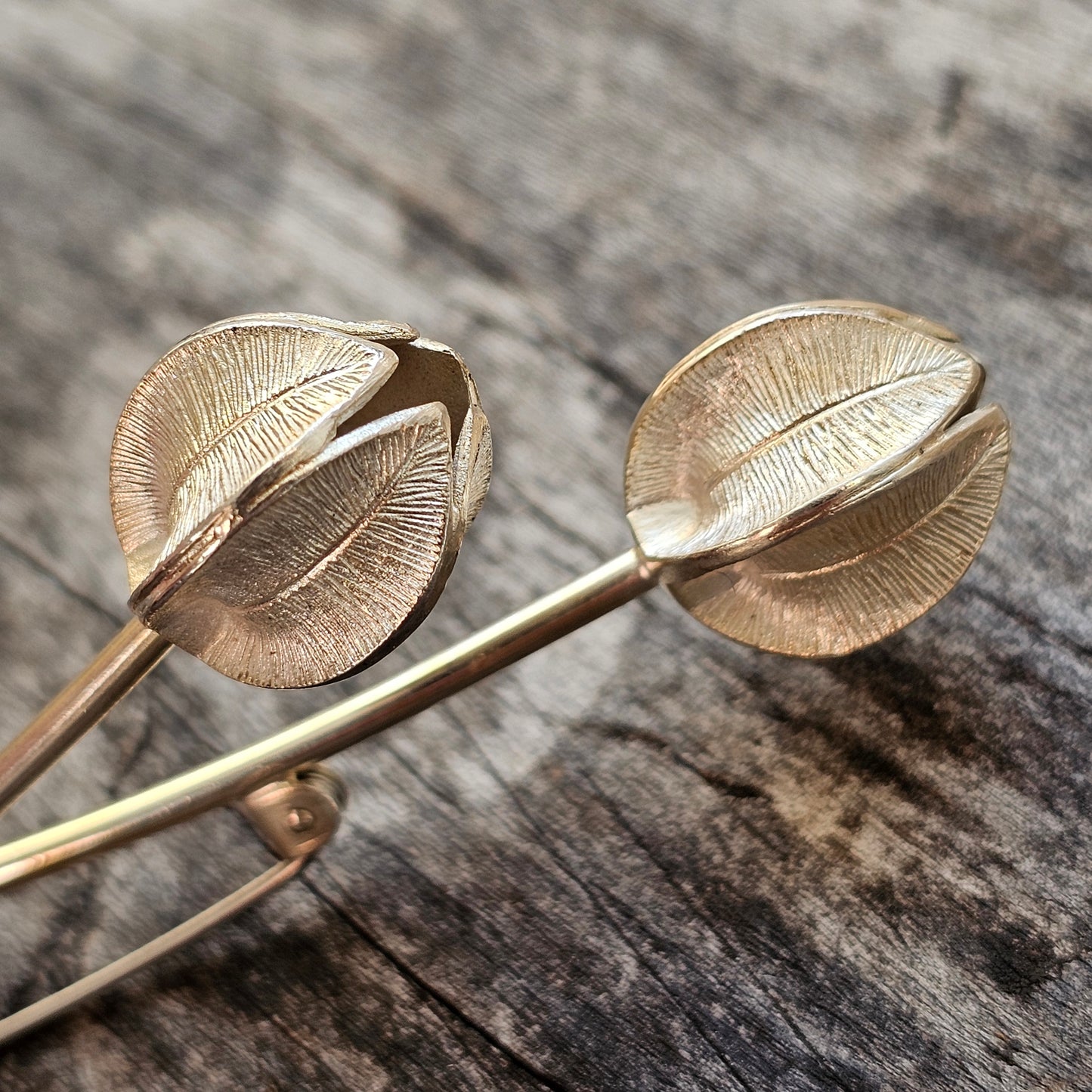 Modern Finnish Sterling Silver Snowflower Lumikukka Brooch by Kalevala Koru