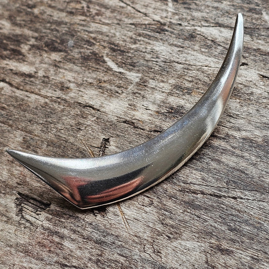 Vintage Modernist Aarikka Finland Sterling Silver Brooch