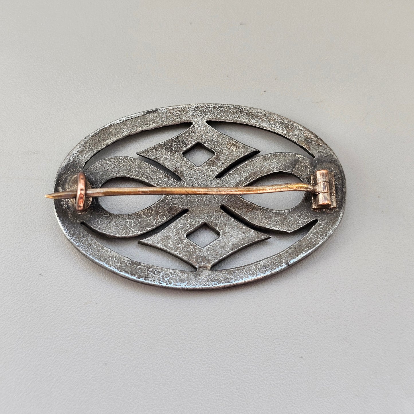Vintage Finnish ATO-Koru Kyllikki Brooch 1930s 1940s Nordic Costume Jewellery