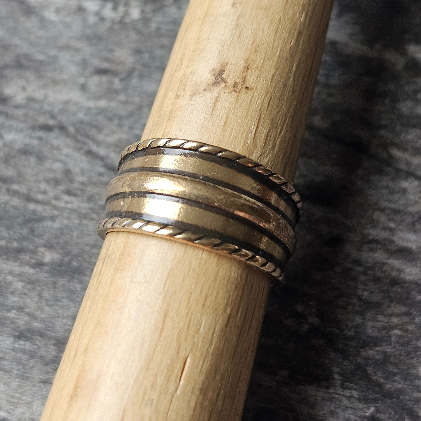 Kalevala Koru Bronze Ring of Karjaa Middle Ages Style