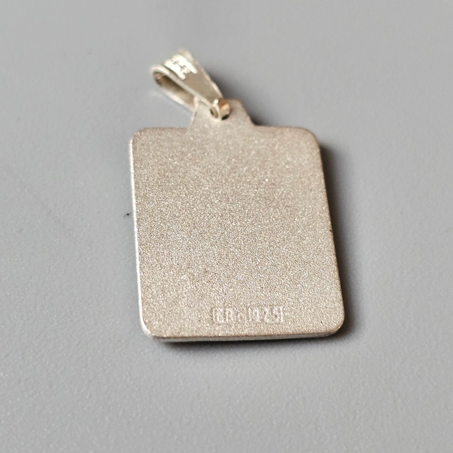 Finnish Sterling Silver Bible Diamond Cut Gold Cross Book Medallion Necklace Pendant