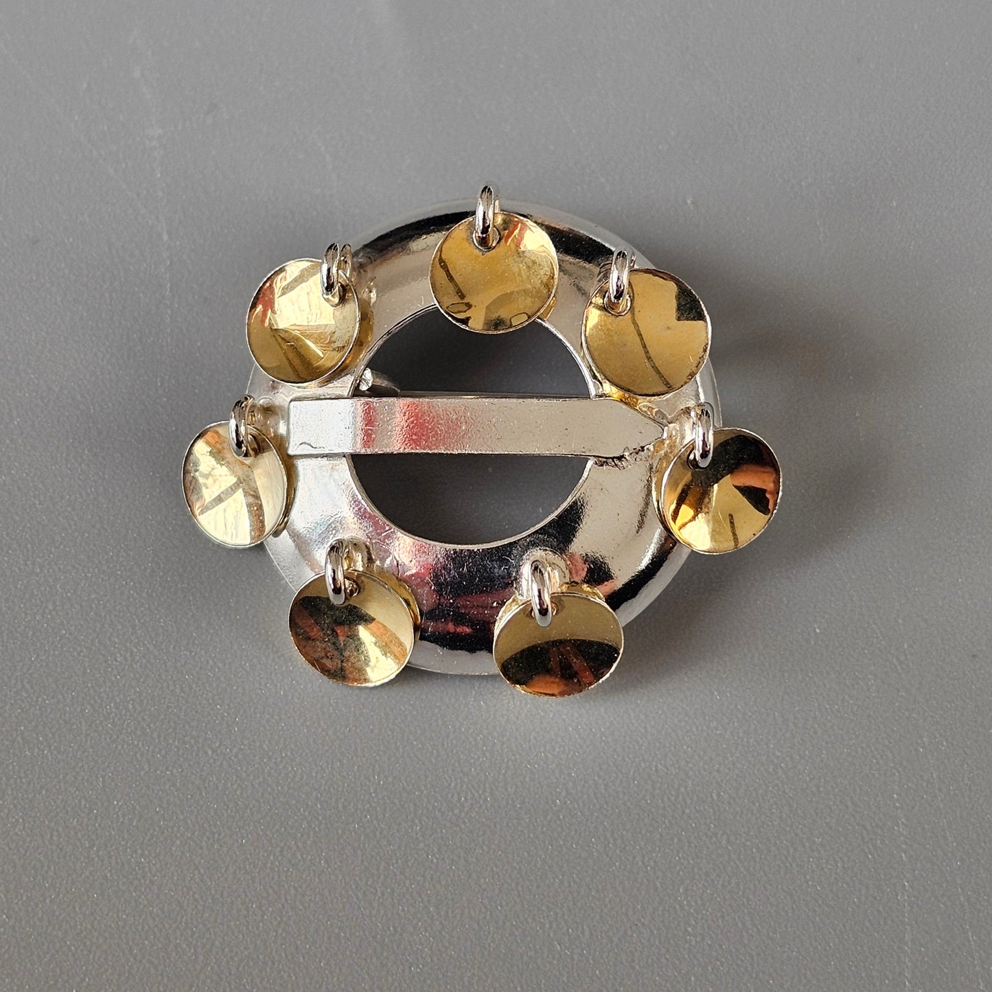 Vintage Silver Traditional Sami Finnish Solju Risku Brooch by Kotapaja 1984