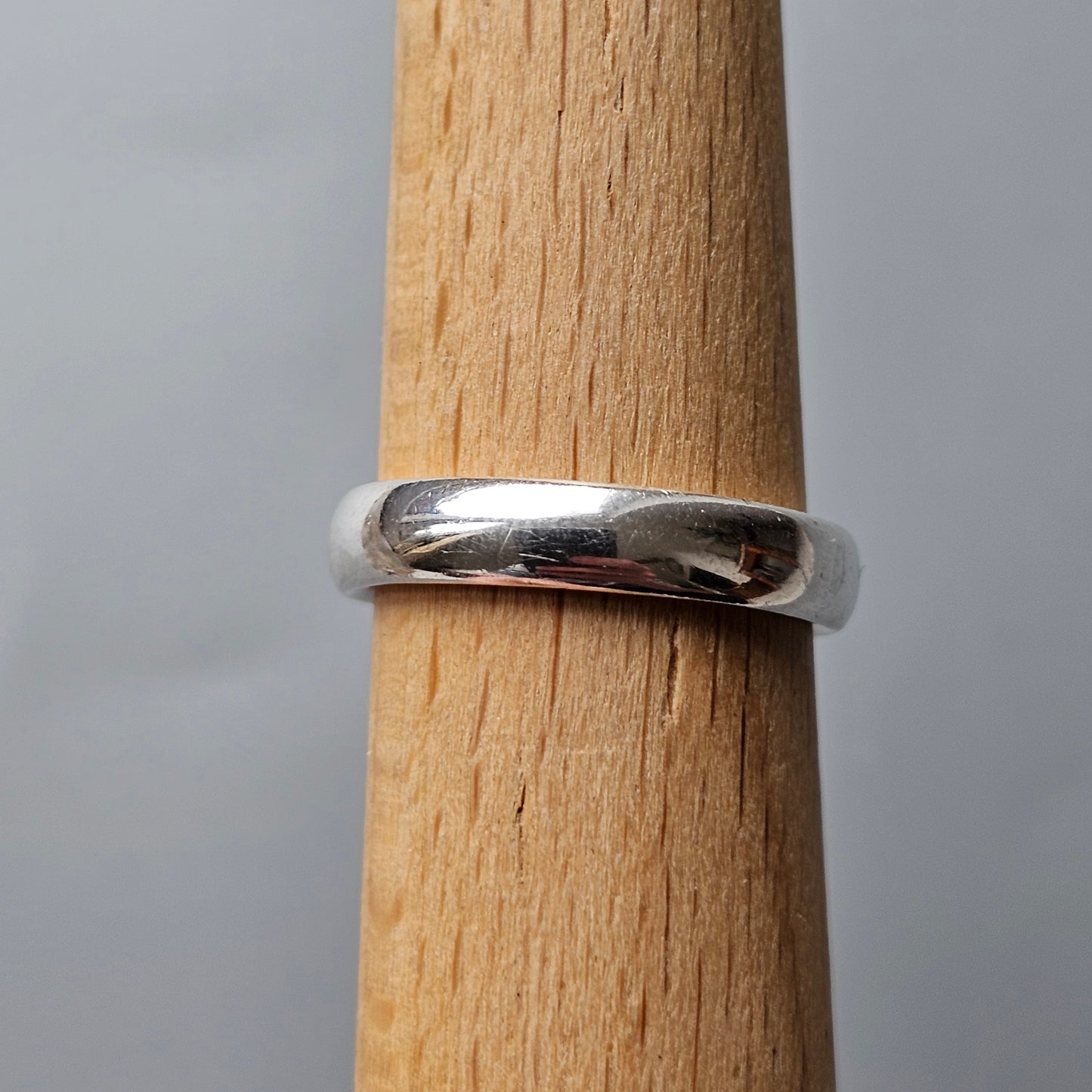 Spinning Danish 925 Sterling Silver Black Enamel Daisy Flower Stacking Ring Hans Henrik Nygaard