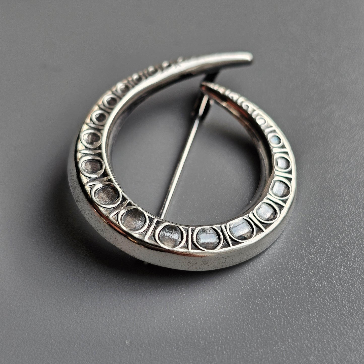 Vintage Finnish Modernist Silver Brooch by Erik Granit & Co