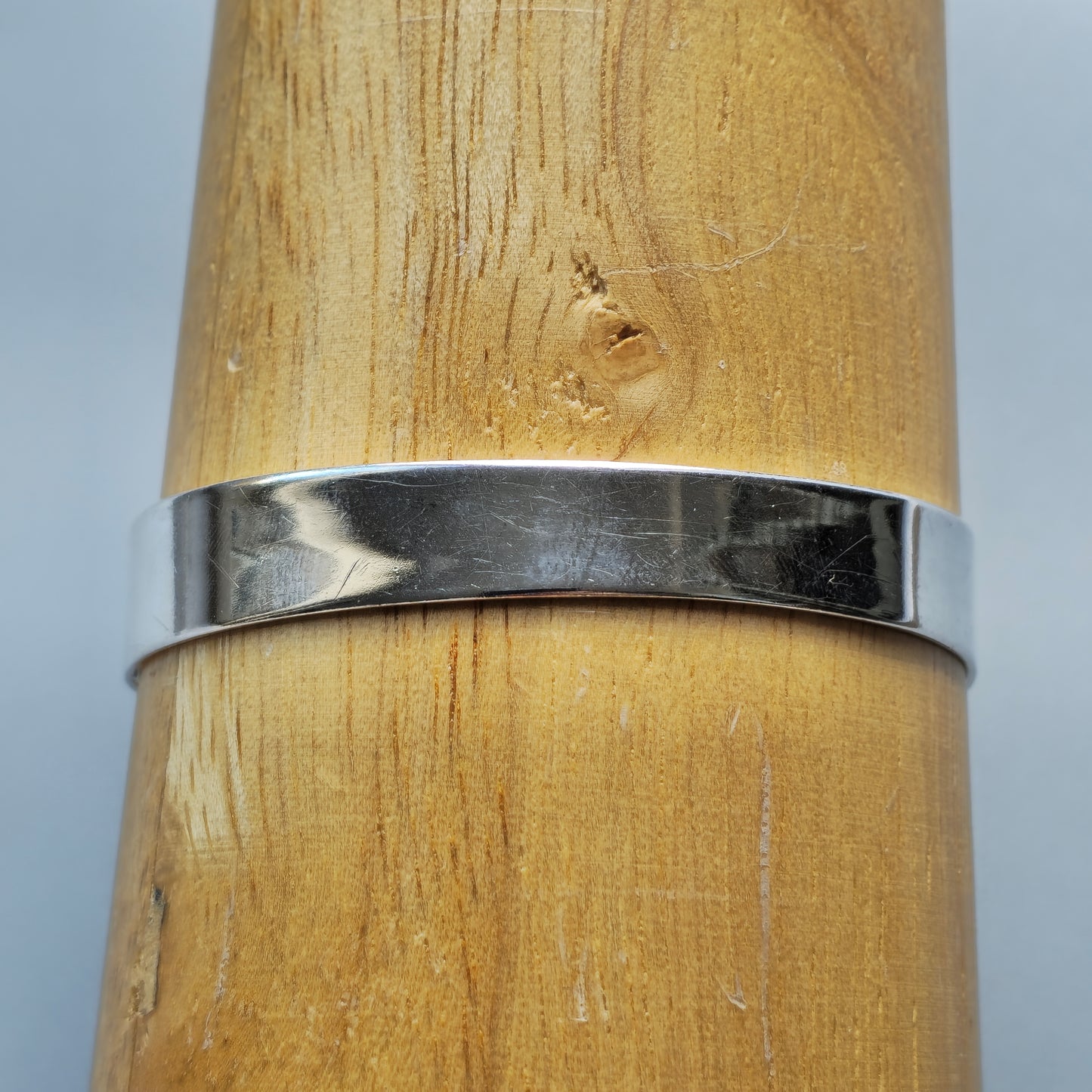 1960s Modernist Finnish Silver Bracelet Bangle by Erik Granit & Co 1966