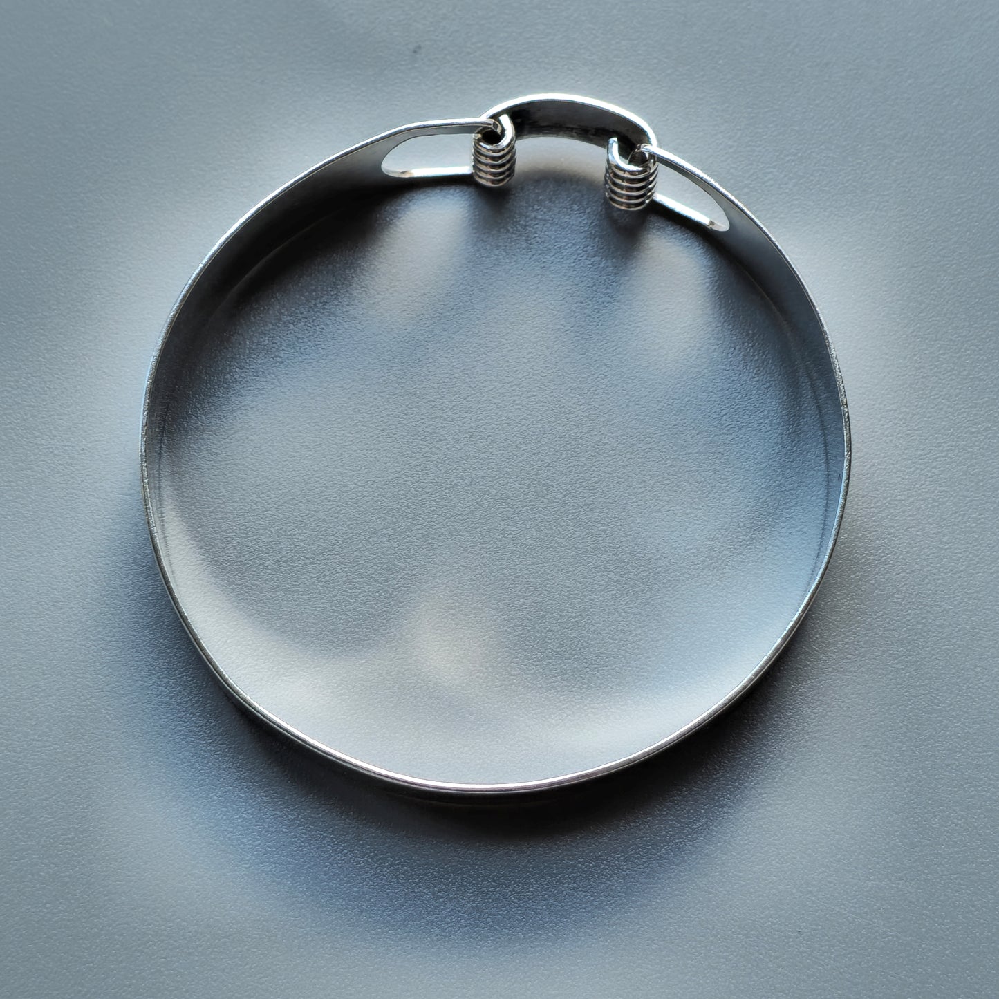 1960s Modernist Finnish Silver Bracelet Bangle by Erik Granit & Co 1966