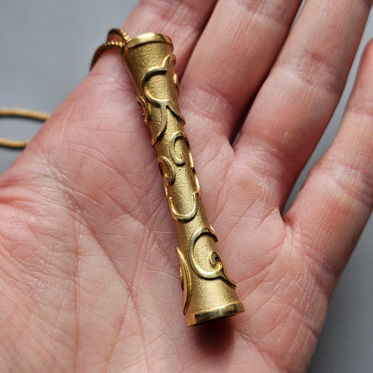 Kalevala Koru Turandot Bronze Necklace by Kirsti Doukas 2003