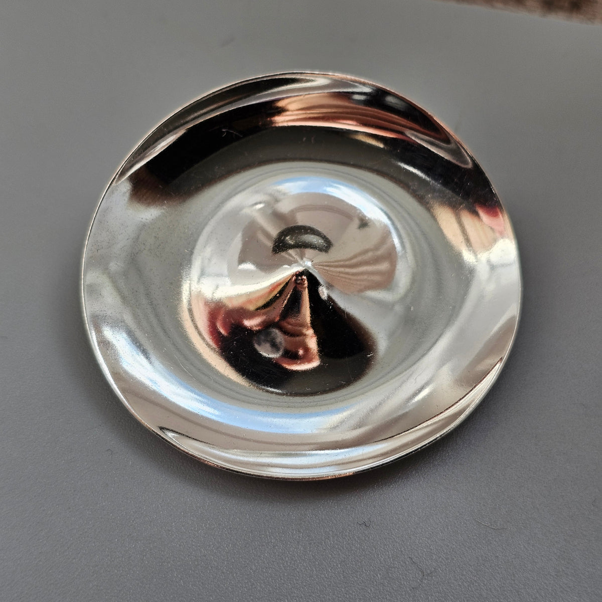Vintage 1960s Elis Kauppi Kupittaan Kulta Silver Modernist Brooch Finland 1962