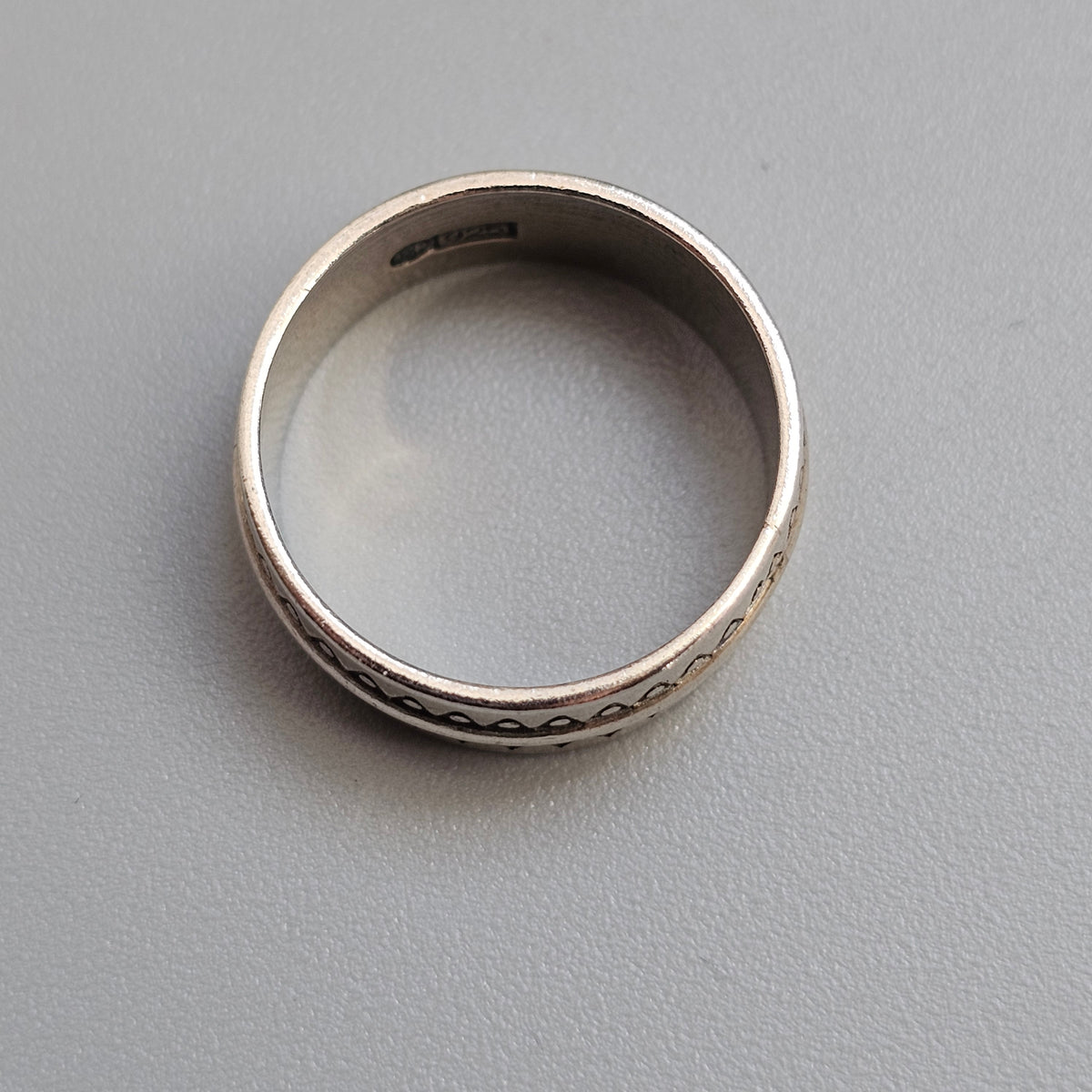 Vintage Kalevala Koru Sormus 1222 Silver Ring by Börje Rajalin
