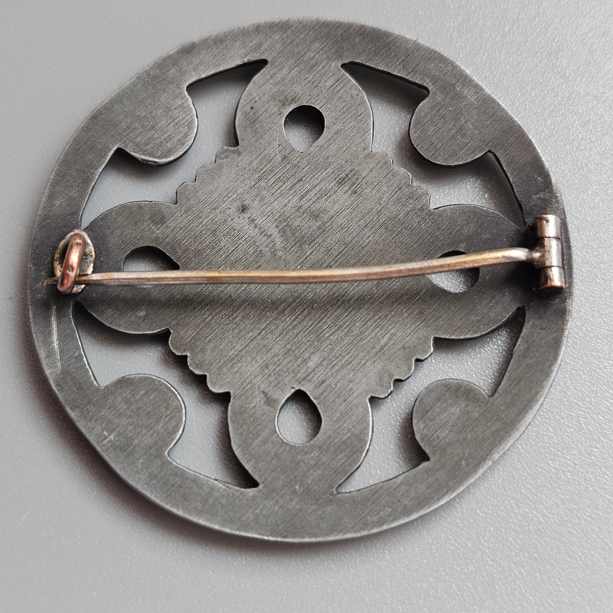 Vintage Finnish 1930s 1940s ATO-Koru Taikahely Brooch