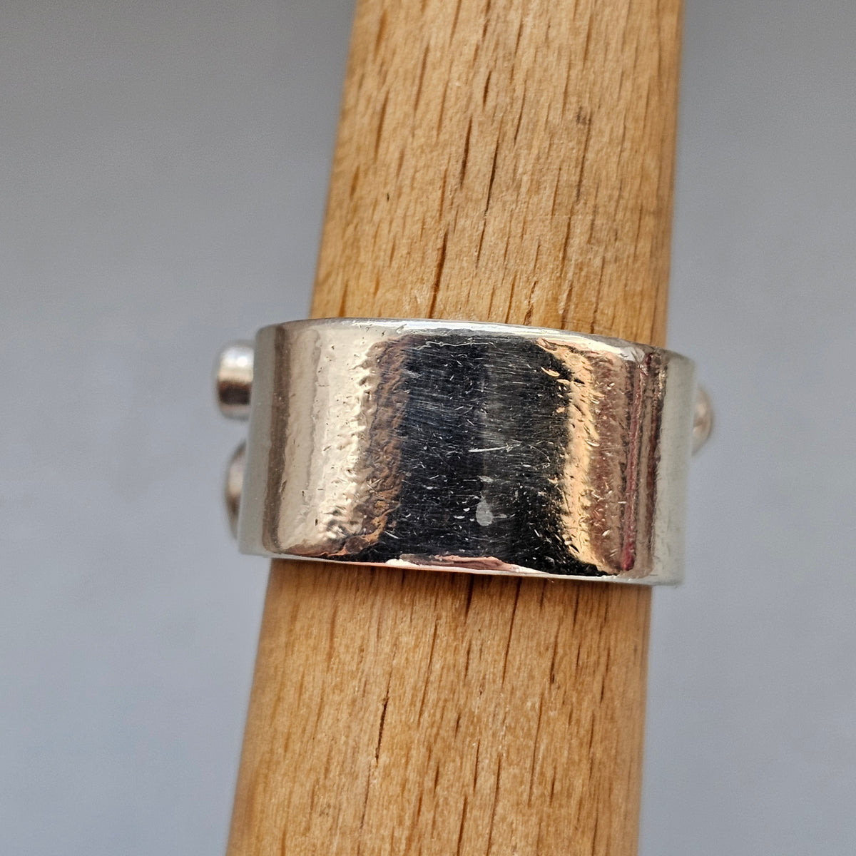 Contemporary Moment 23 Swedish Design Sterling Silver Pearl Ring