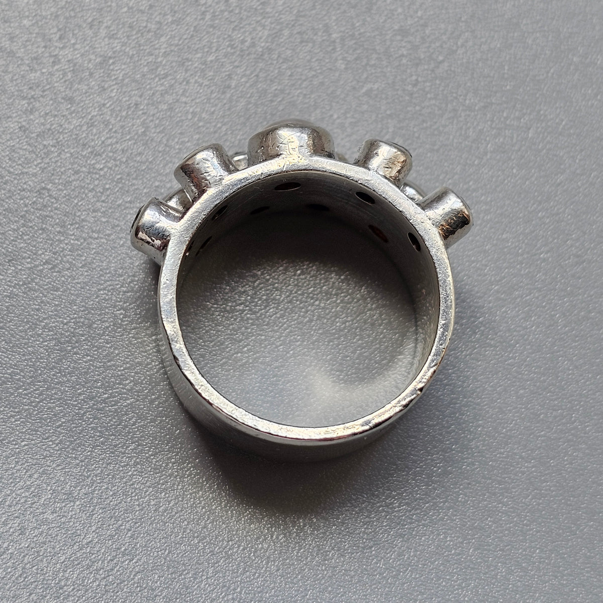 Contemporary Moment 23 Swedish Design Sterling Silver Pearl Ring