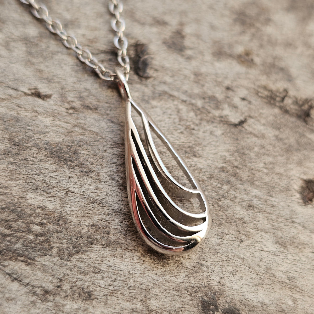 Contemporary Finnfeelings Virga Finnish Sterling Silver Necklace Assi Arnimaa
