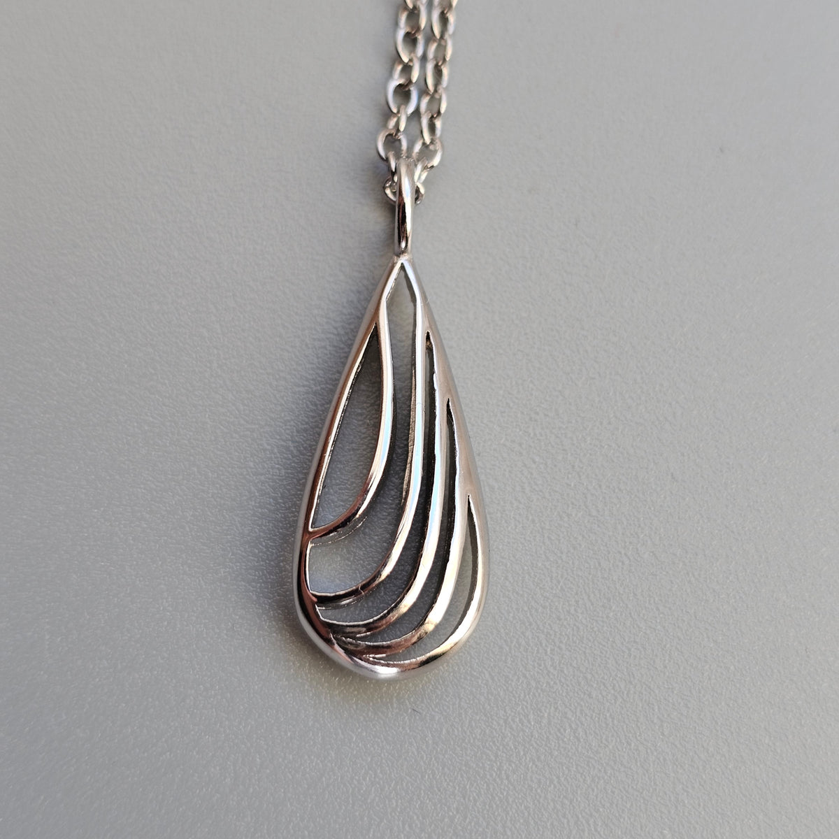 Contemporary Finnfeelings Virga Finnish Sterling Silver Necklace Assi Arnimaa