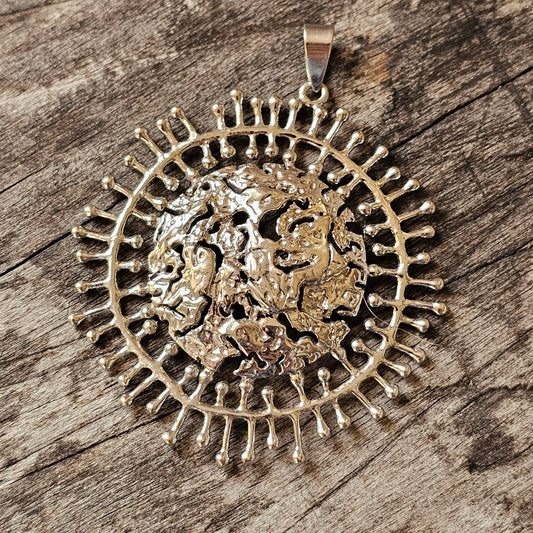 Tapio Wirkkala Täysikuu Full Moon Finnish Silver Necklace Pendant