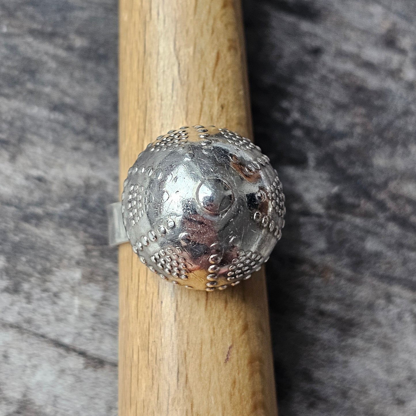 Kalevala Koru Halikko 12th Century Style Silver 'Filigree' Ring