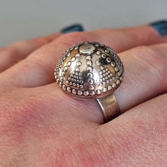 Kalevala Koru Halikko 12th Century Style Silver 'Filigree' Ring