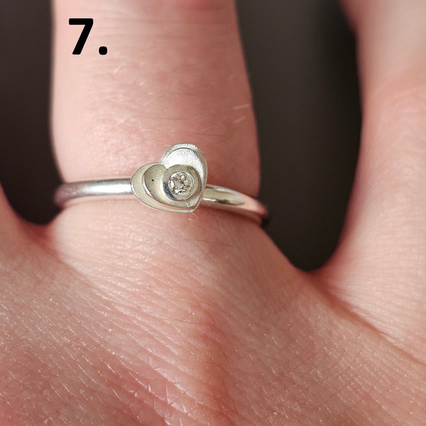 Hans Henrik Nygaard Spinning Danish 925 Sterling Silver Stacking Ring Choose Design