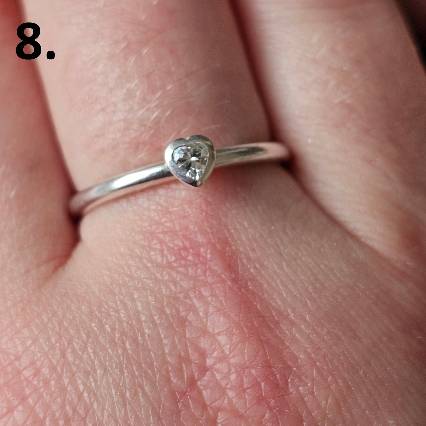 Hans Henrik Nygaard Spinning Danish 925 Sterling Silver Stacking Ring Choose Design