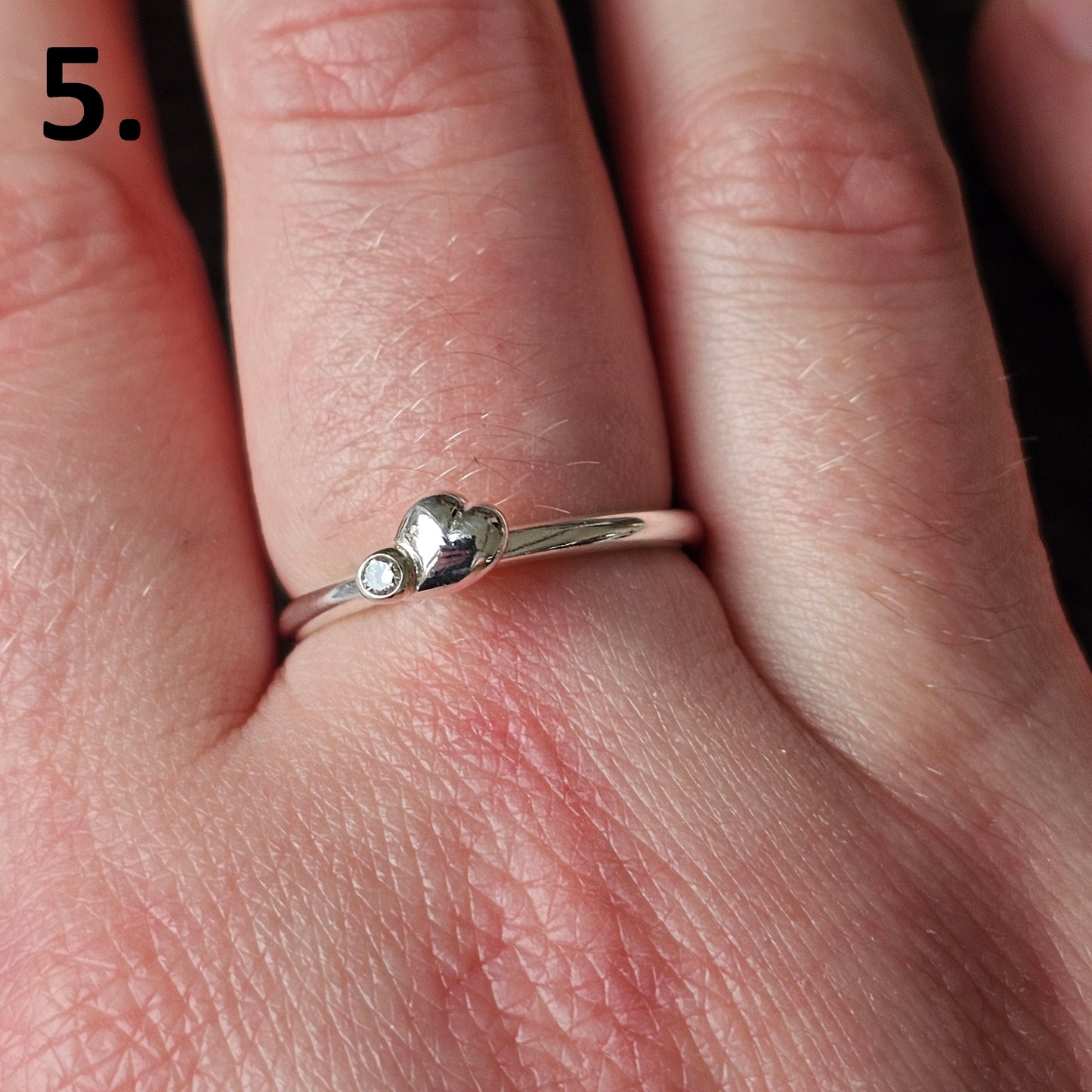 Hans Henrik Nygaard Spinning Danish 925 Sterling Silver Stacking Ring Choose Design