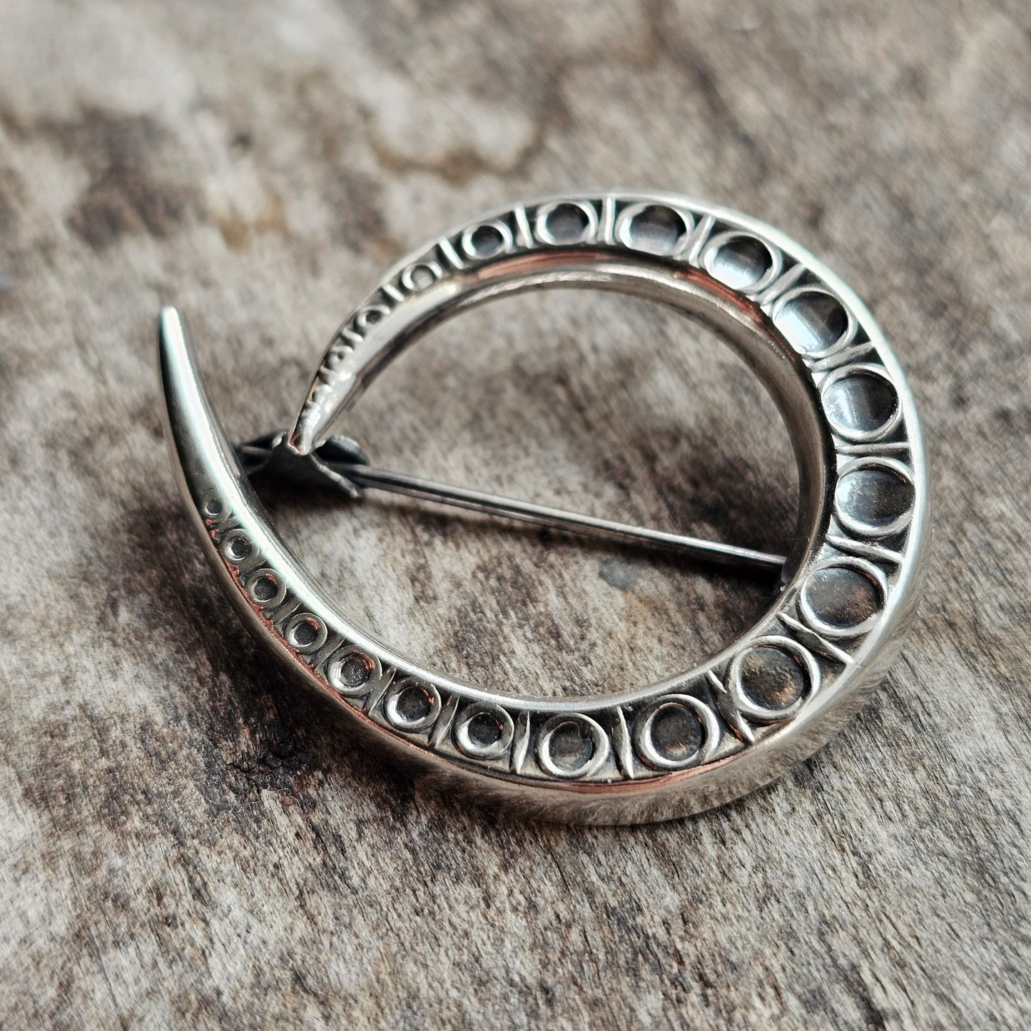 Vintage Finnish Modernist Silver Brooch by Erik Granit & Co