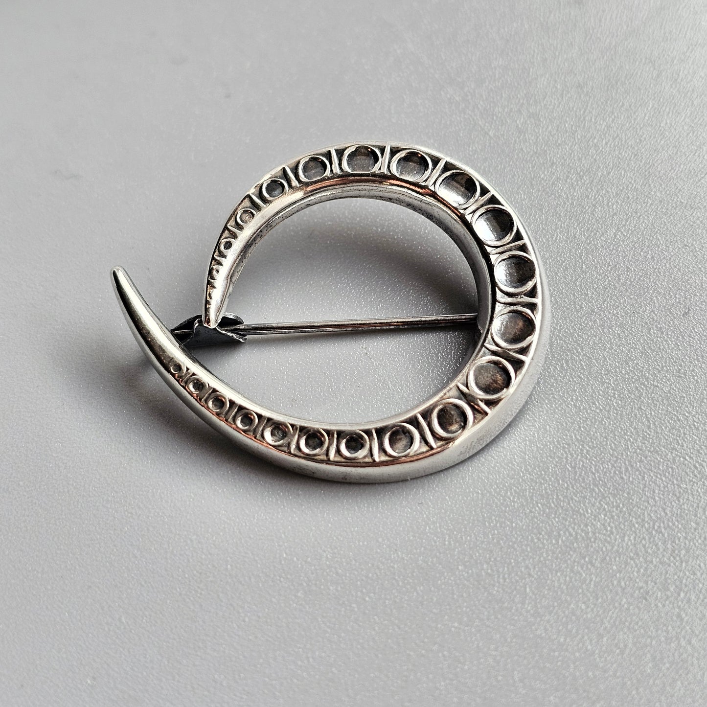 Vintage Finnish Modernist Silver Brooch by Erik Granit & Co