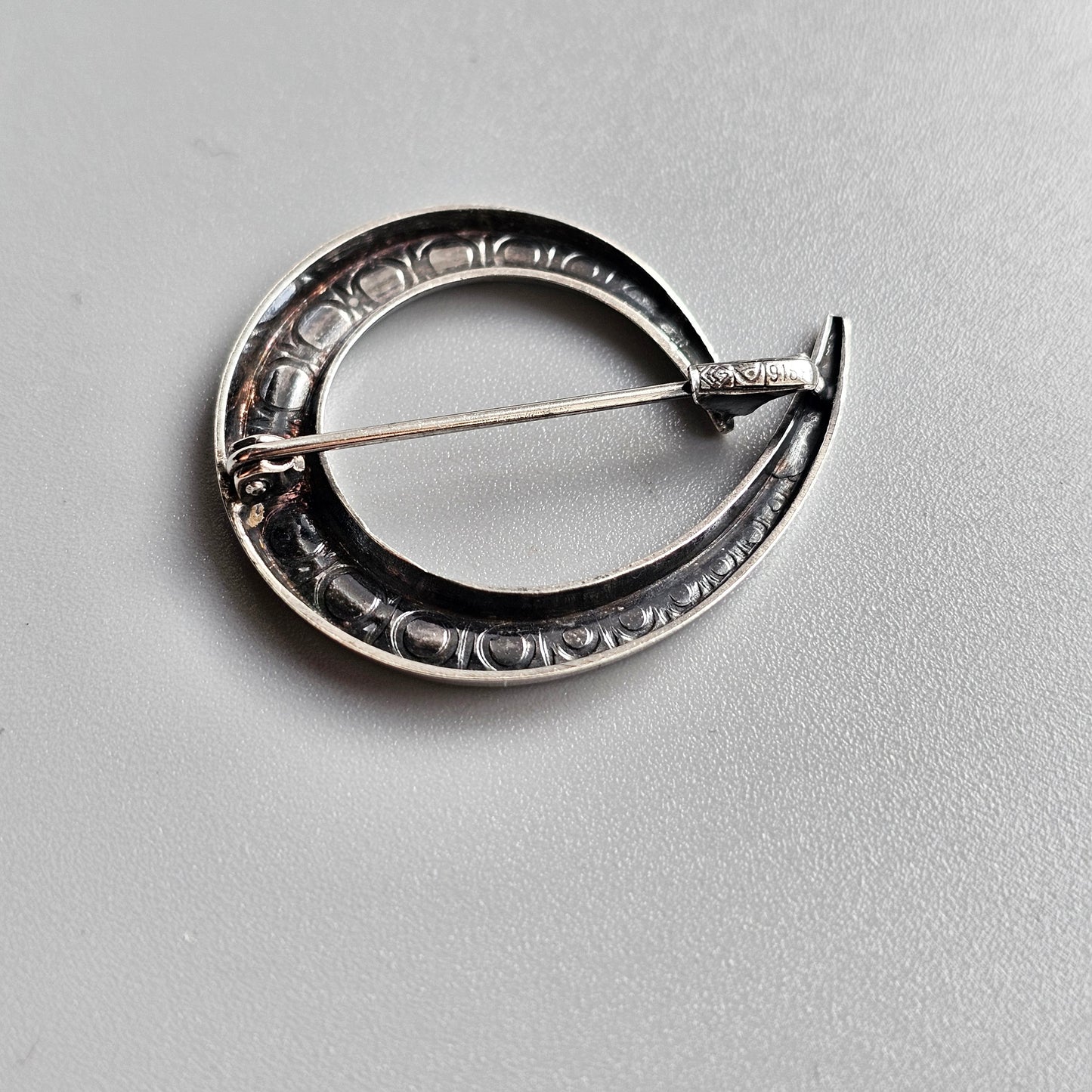 Vintage Finnish Modernist Silver Brooch by Erik Granit & Co