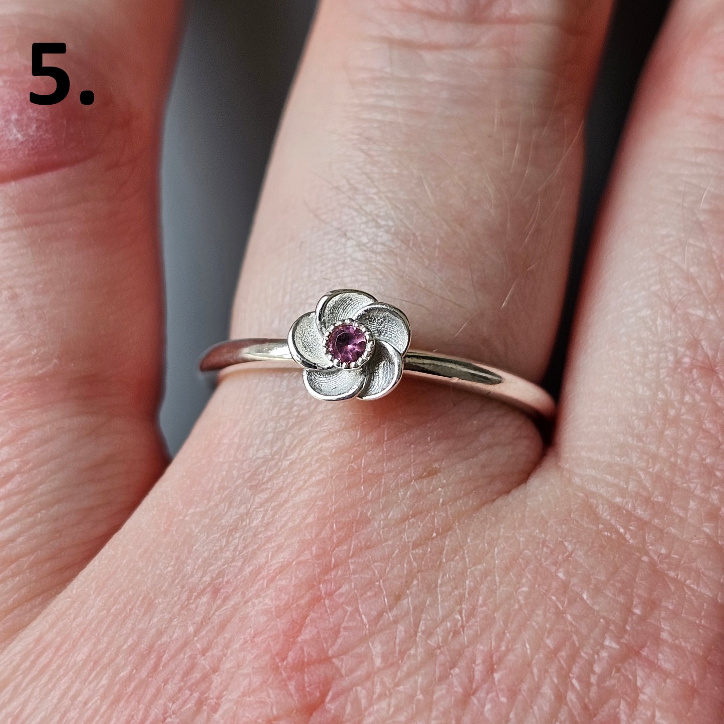 Hans Henrik Nygaard Spinning Danish 925 Sterling Silver Stacking Ring Choose Design