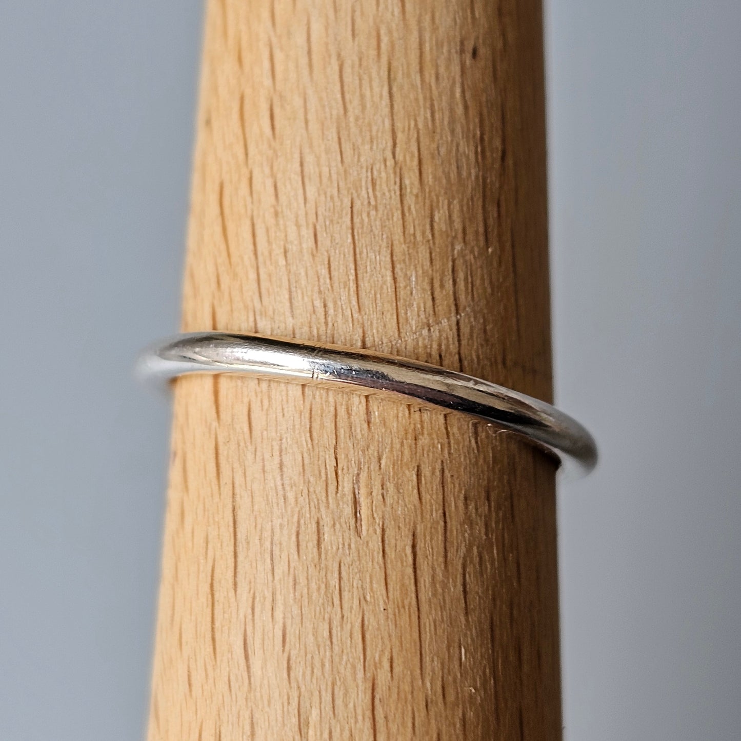 Spinning Danish 925 Sterling Silver Flower & Pink Stone Stacking Ring SPJ Hans Henrik Nygaard
