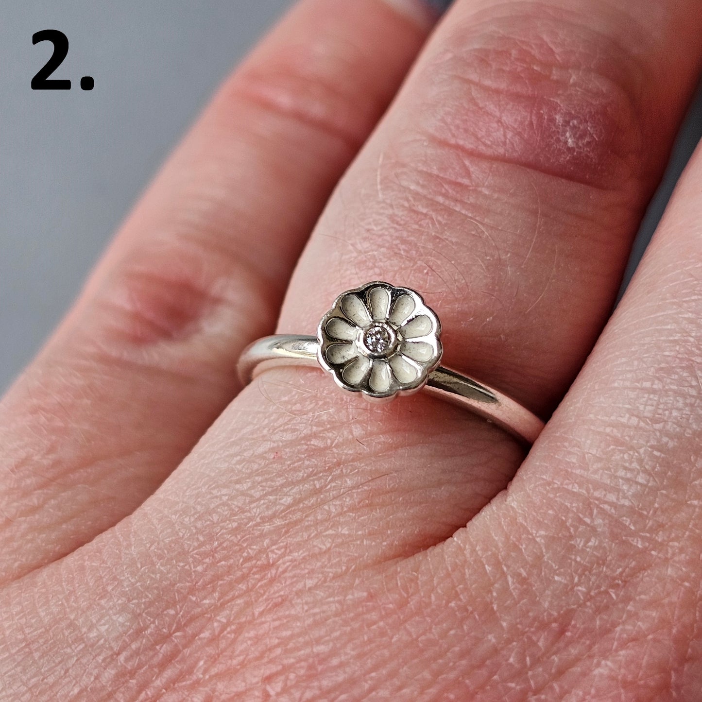 Hans Henrik Nygaard Spinning Danish 925 Sterling Silver Stacking Ring Choose Design