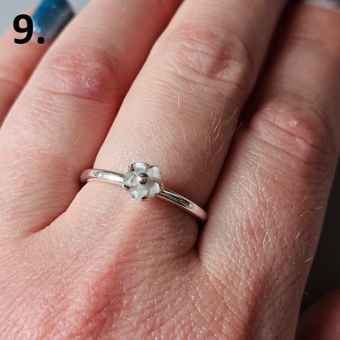 Hans Henrik Nygaard Spinning Danish 925 Sterling Silver Stacking Ring Choose Design