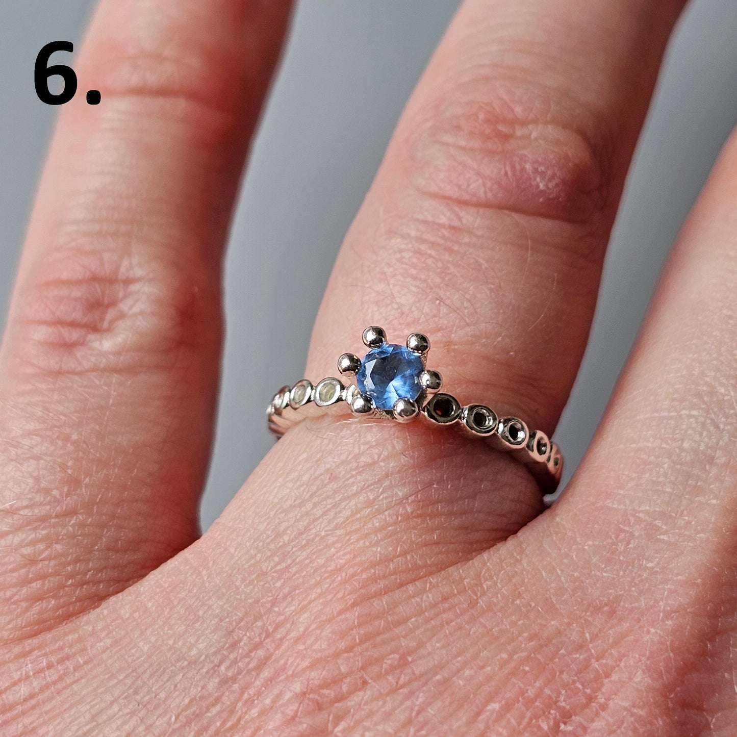 Hans Henrik Nygaard Spinning Danish 925 Sterling Silver Stacking Ring Choose Design