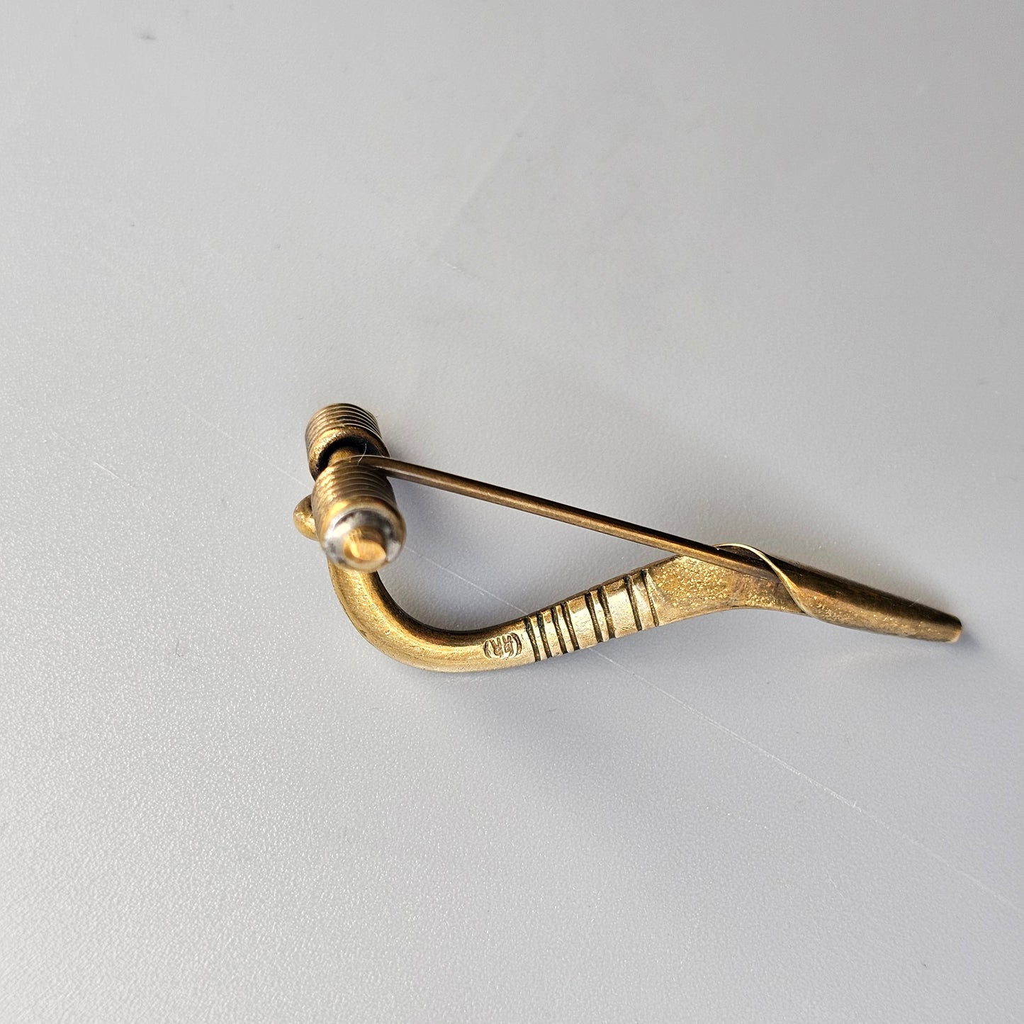 Finnish 5th Century Style Fibula Bronze Brooch by Kalevala Koru