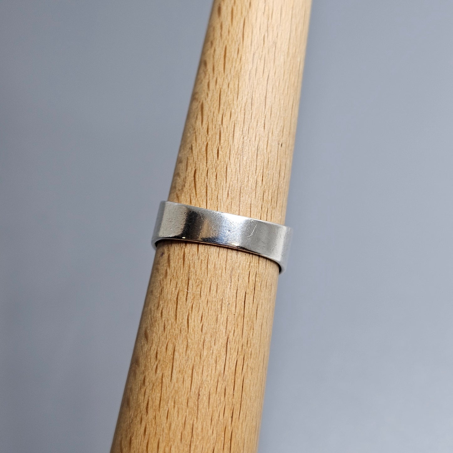 1960s Finnish Silver & Tiger’s Eye Modernist Ring — Kultaseppä Salovaara - UK Ring Size O -  US Ring Size 7 - 1962