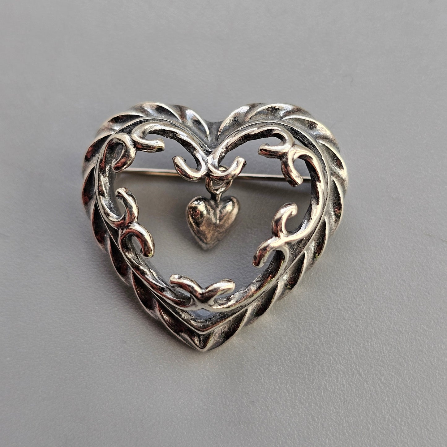 Kalevala Koru Heart of the House Sterling Silver Brooch