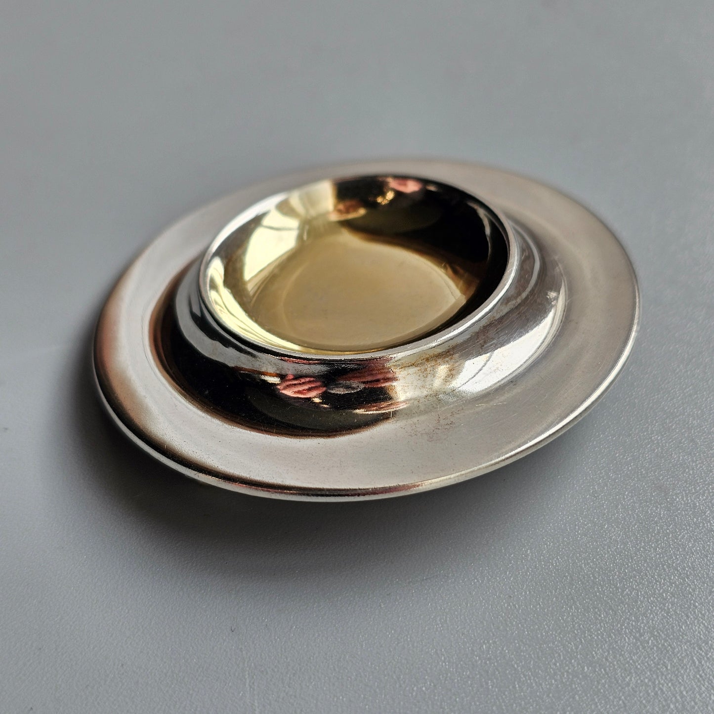 Vintage 1960s Kalevala Koru Modernist Silver Brooch by Börje Rajalin 1964