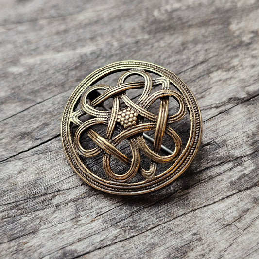 Vintage Kalevala Koru 19th Century Style 'Helsinki' Bronze Brooch