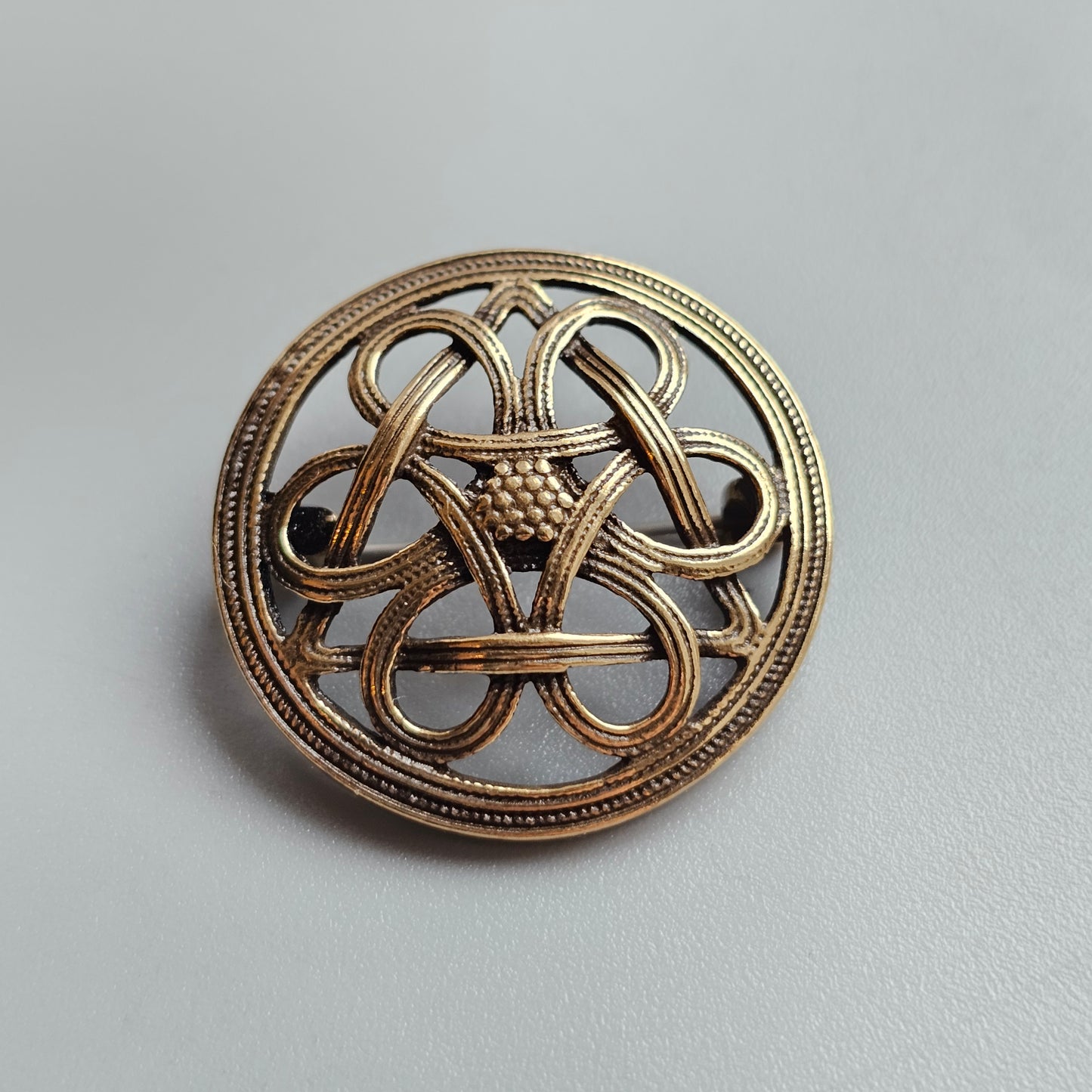 Vintage Kalevala Koru 19th Century Style 'Helsinki' Bronze Brooch