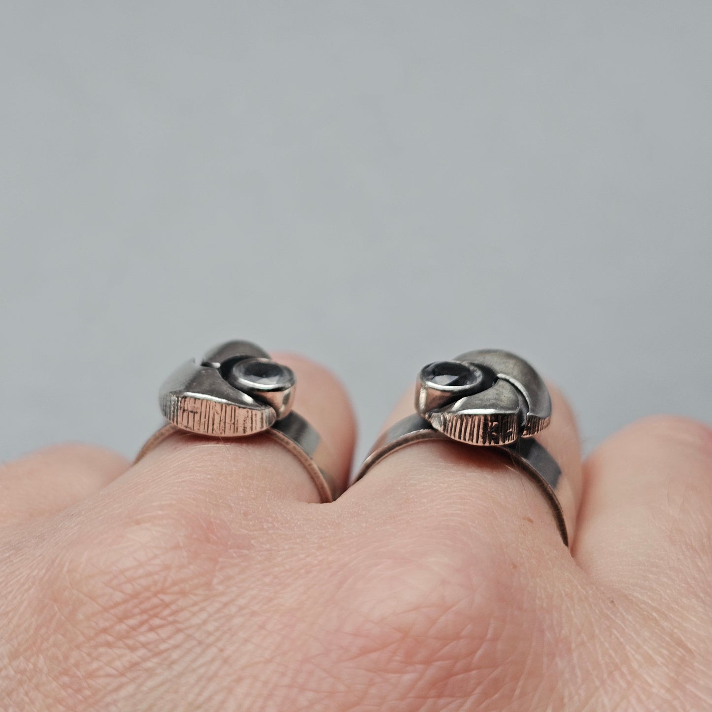 Karl Laine Sterling Silver & Rock Crystal Ring by Finnfeelings