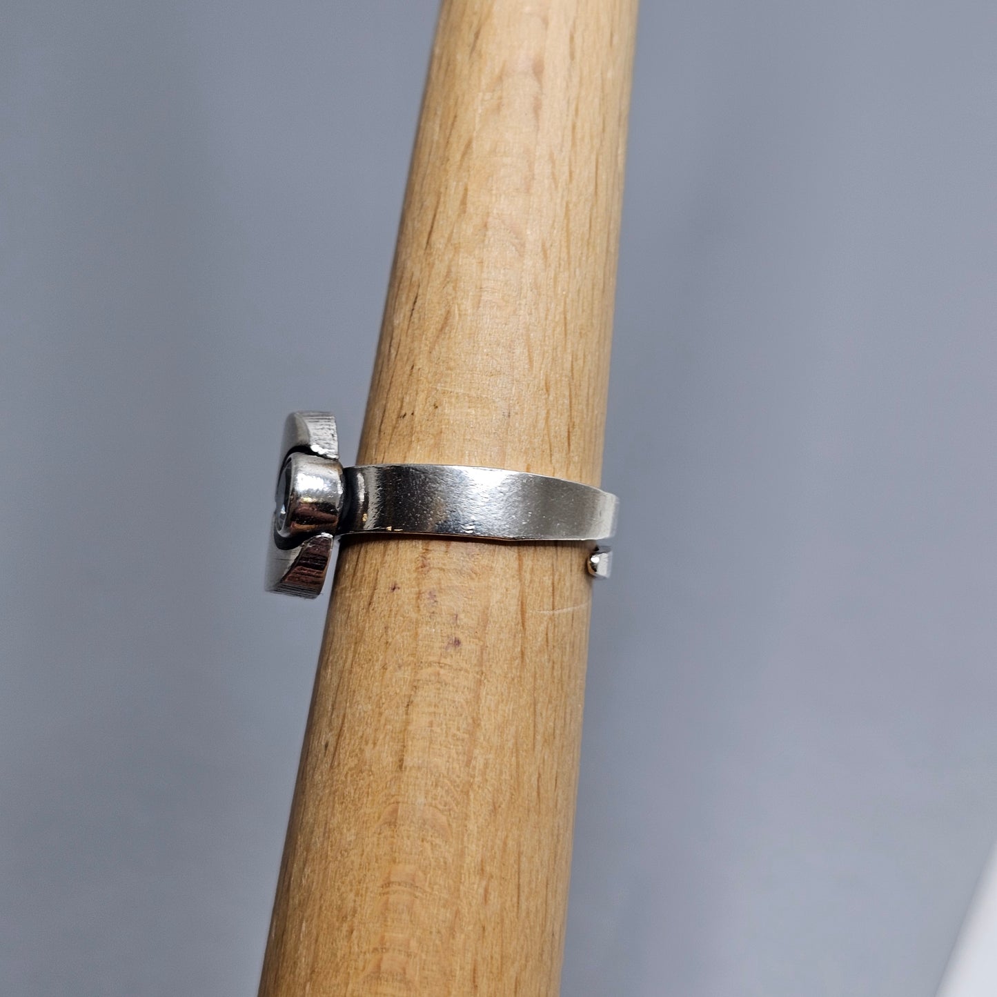 Karl Laine Sterling Silver & Rock Crystal Ring by Finnfeelings