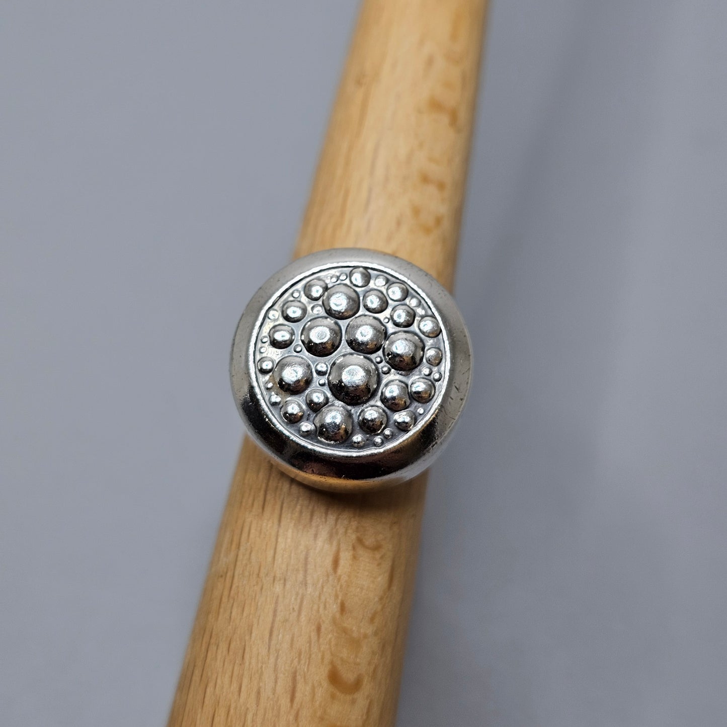 1960s Modernist Finnish Silver Moon Ring by Erik Granit & Co - UK Ring Size K - US Ring Size 5.25 - 1966