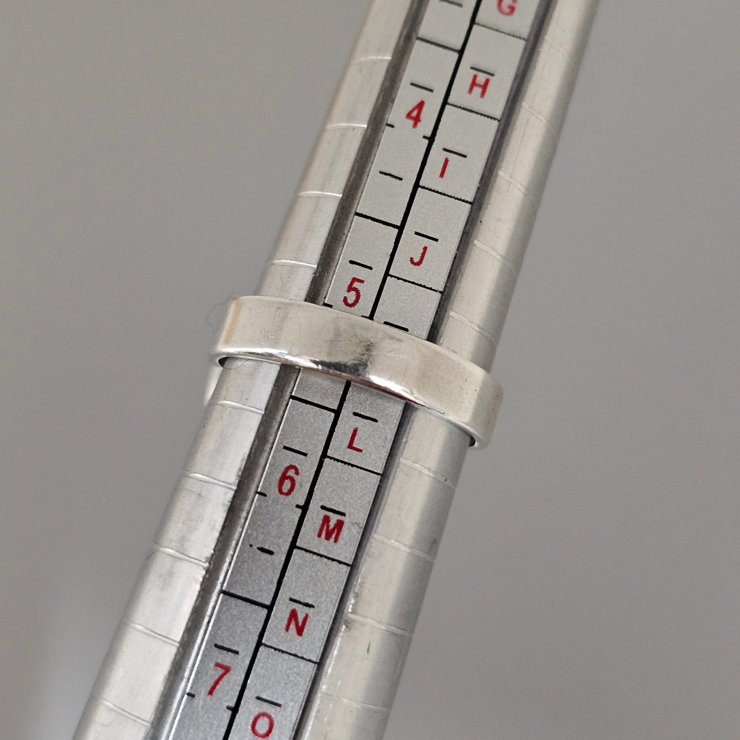 1960s Modernist Finnish Silver Moon Ring by Erik Granit & Co - UK Ring Size K - US Ring Size 5.25 - 1966