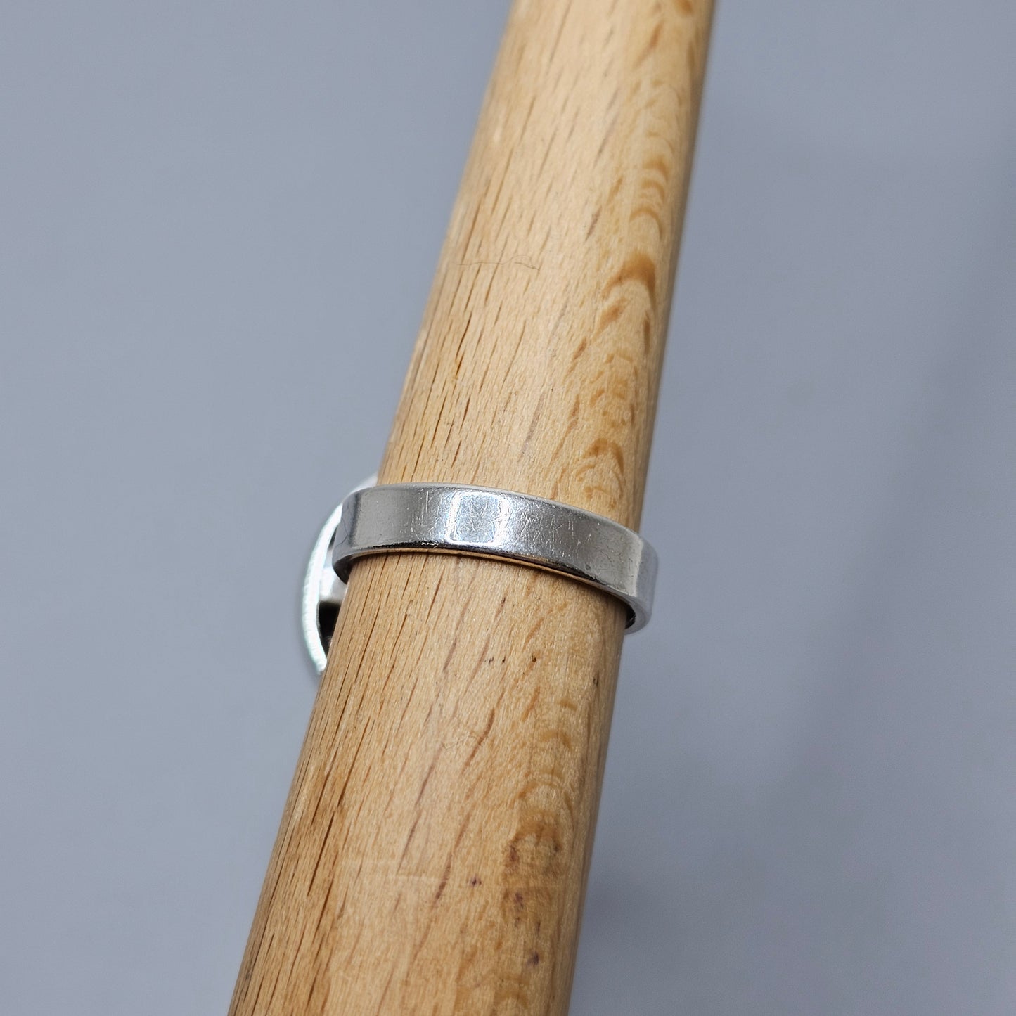 1960s Modernist Finnish Silver Moon Ring by Erik Granit & Co - UK Ring Size K - US Ring Size 5.25 - 1966