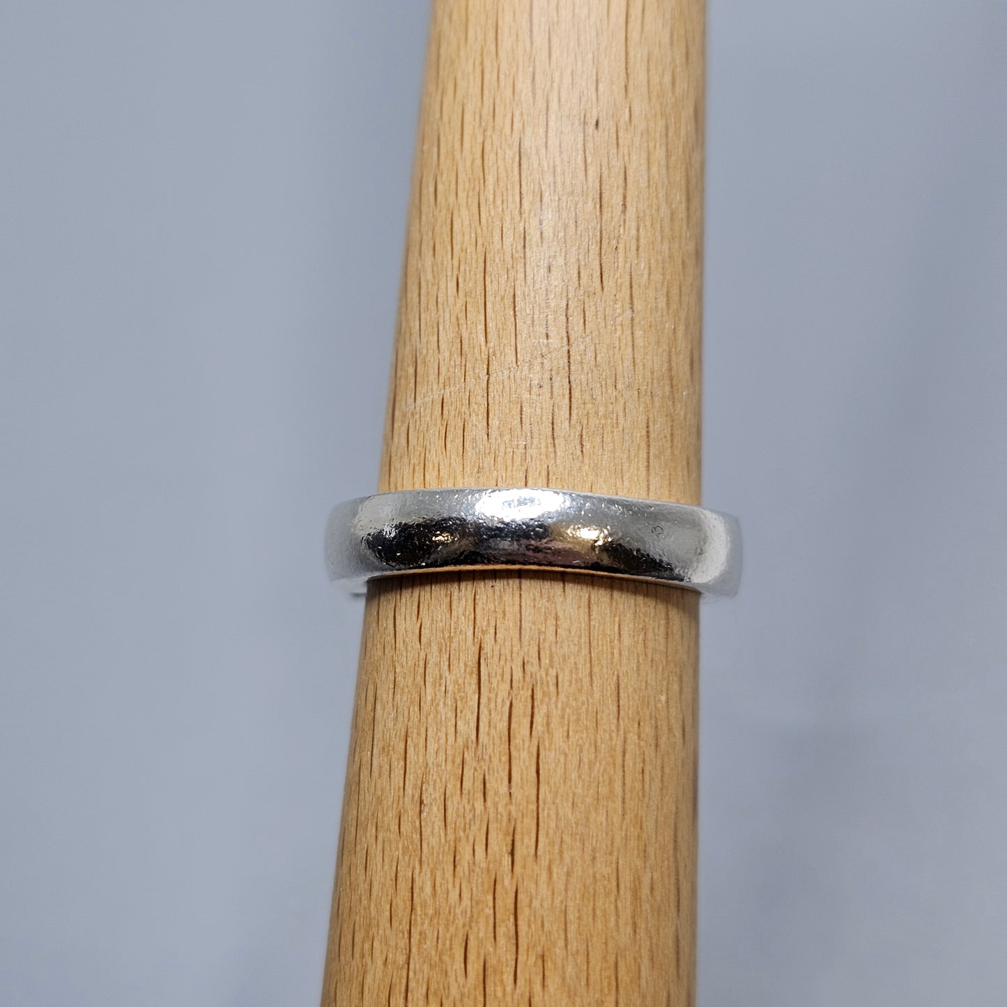 Contemporary Sculptural Sterling Silver Ring - UK Ring Size P -  US Ring Size 7.5