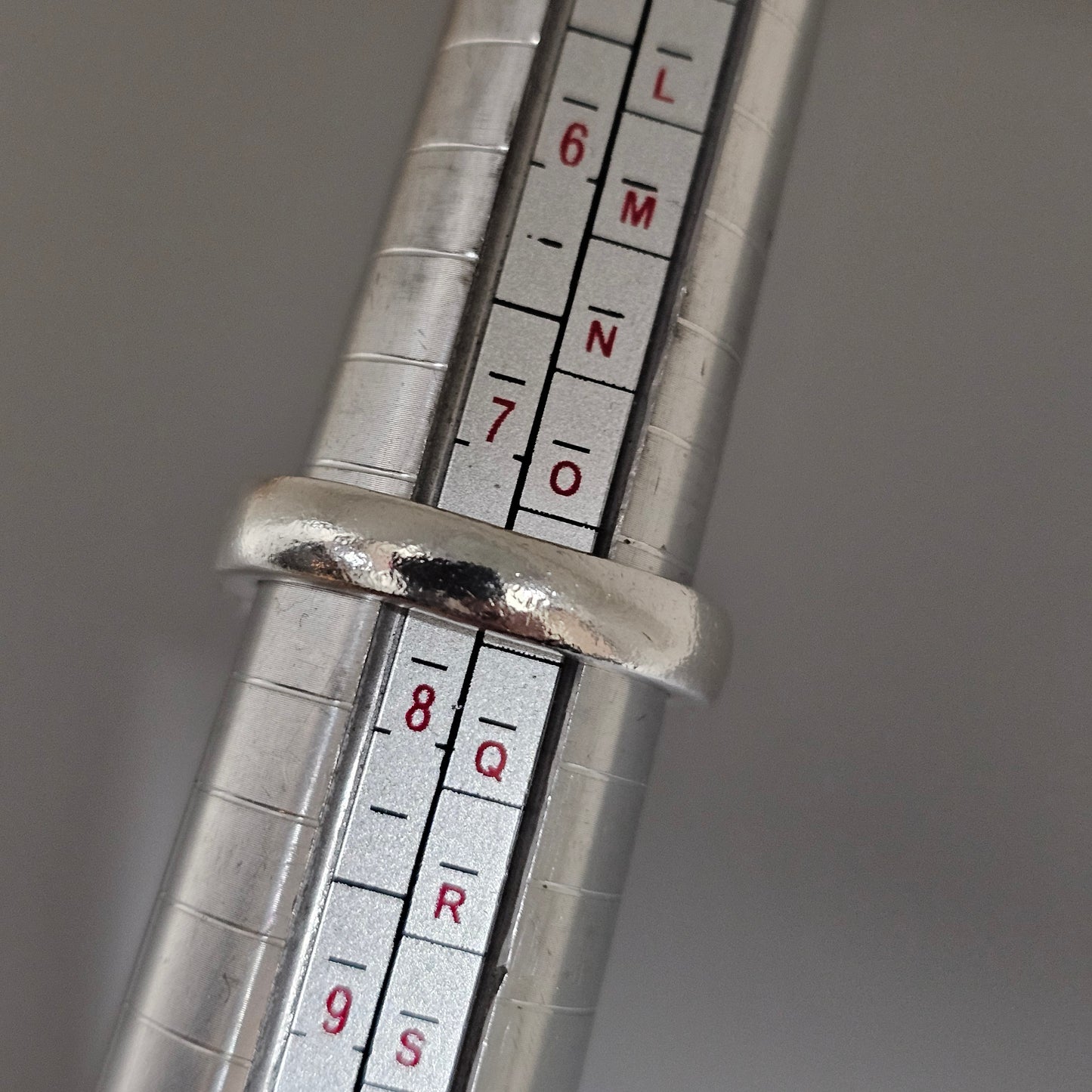 Contemporary Sculptural Sterling Silver Ring - UK Ring Size P -  US Ring Size 7.5