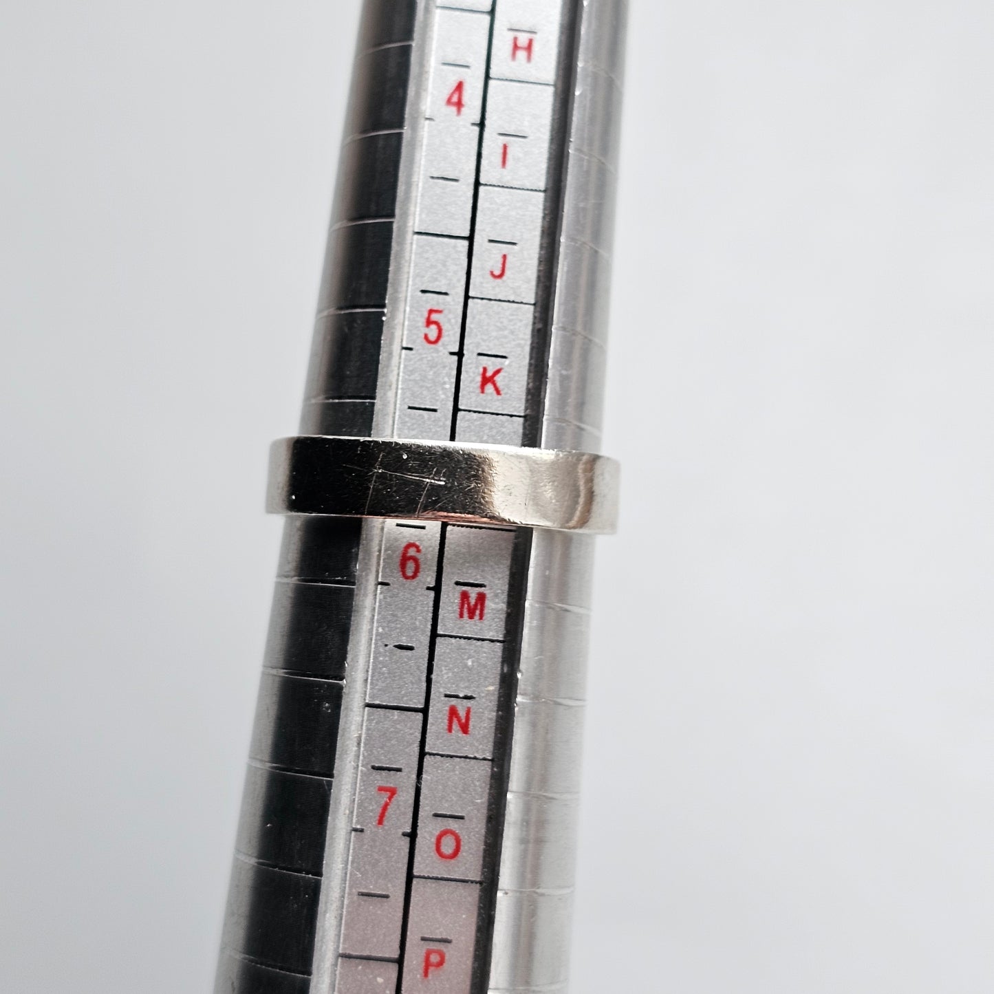 1970s Finnish Modernist Brutalist Sterling Silver Ring by Erik Granit & Co - UK Ring Size L -  US Ring Size 5.75 - 1971