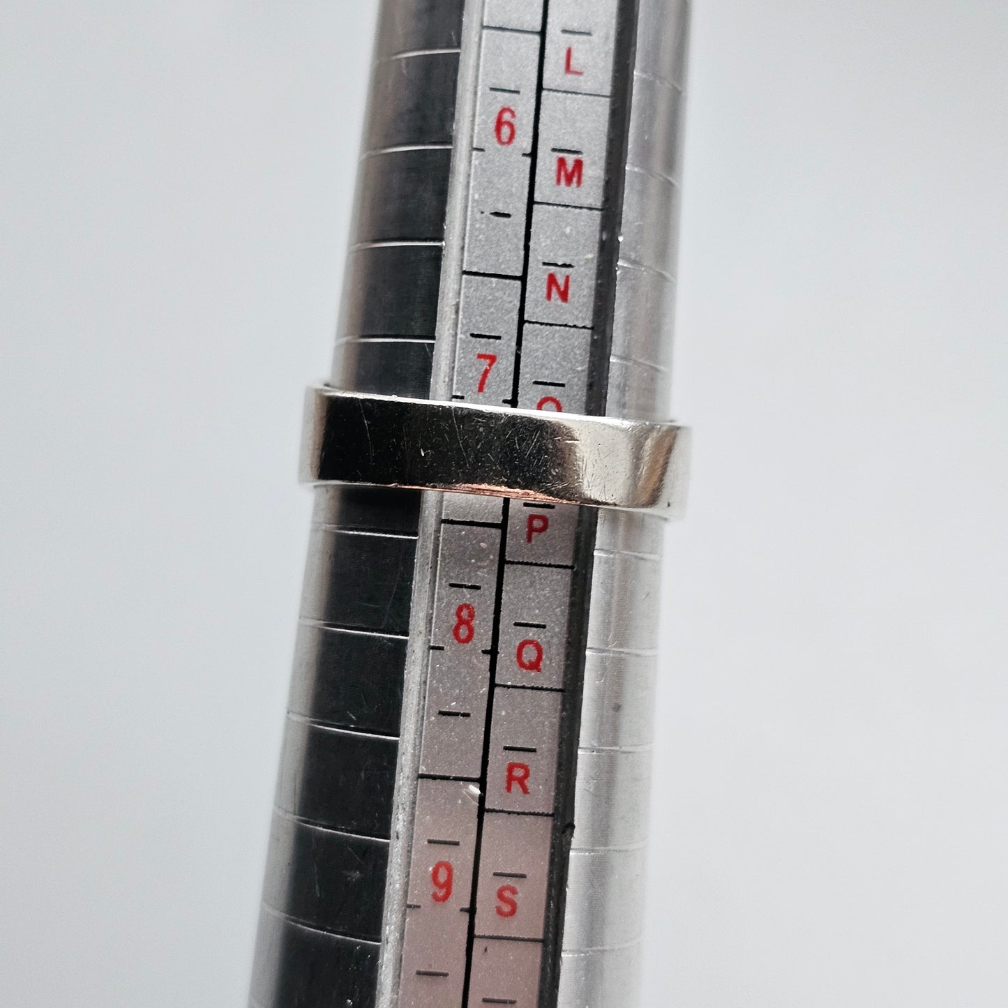 1960s Finnish Modernist Silver Ring by Väinö Hamara - UK Ring Size O 1/2 -  US Ring Size 7.25 - 1965