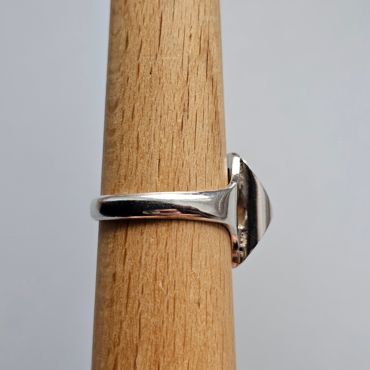 Contemporary Finnish Silver Ring - UK Ring Size S -  UK Ring Size S