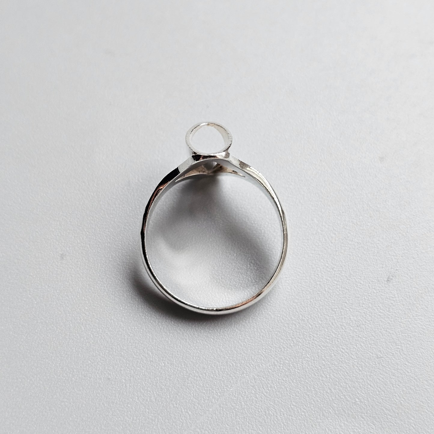 Contemporary Finnish Silver Ring - UK Ring Size S -  UK Ring Size S