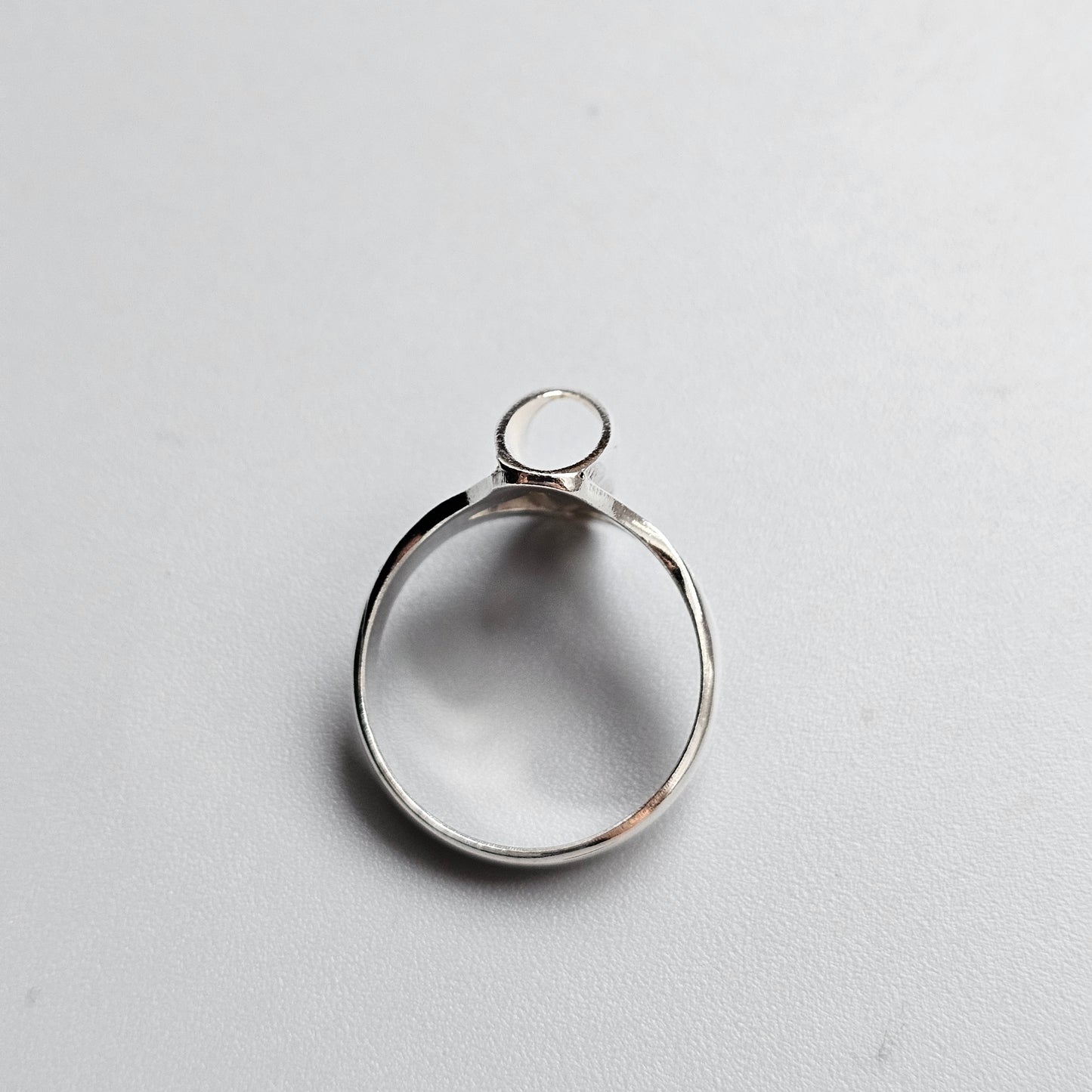 Contemporary Finnish Silver Ring - UK Ring Size S -  UK Ring Size S